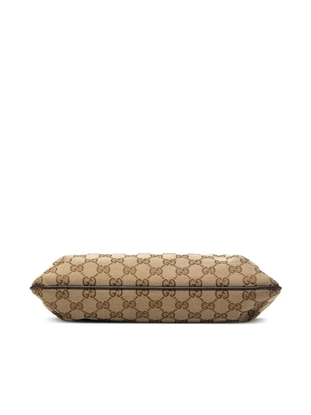 Gucci Web Strap Messenger Bag Gg Canvas #341008G93B